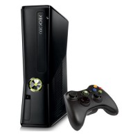 Xbox 360 - Konsole Slim 4 GB, schwarz-matt