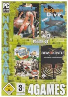 4Games Vol. 9 (Adrenalin / Ocean Dive / Championsheep Rally / Demokratie!)