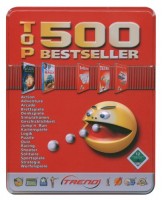 500 Top Bestseller Games in Metallbox