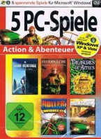 5 PC-Spiele Action & Abenteuer. Windows XP; 2000; ME; 98