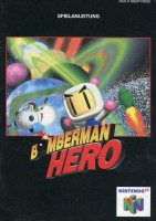 Nintendo 64 Spieleanleitung "Bomberman Hero"