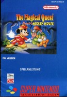 Super Nintendo Spielanleitung " The Magical Quest Starring Mickey Mouse "