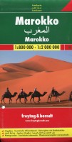 Freytag Berndt Autokarten, Marokko - Maßstab 1800 000-12 000 000