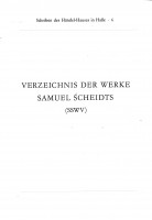 Verzeichnis der Werke Samuel Scheidts (SSWV).