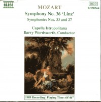 Mozart Symphony No.36 Linz & Symphonies nos.33 & 37
