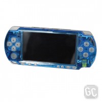 Evolve PSP Slim Faceplate transparent blau